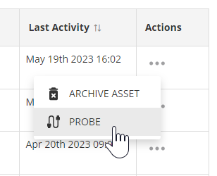 How to perform probing